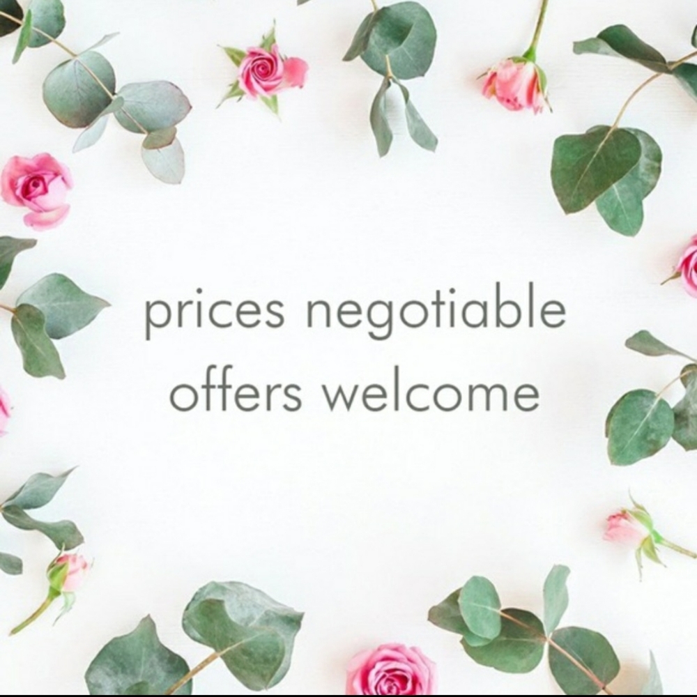 Negotiable Prices